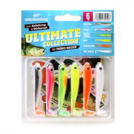 Lieblingsköder 15cm Ultimate Collection trübes Wasser Gummifisch Set Zander Lieblingsköder 15cm Ultimate Collection trübes Wasser Gummifisch Set Zander