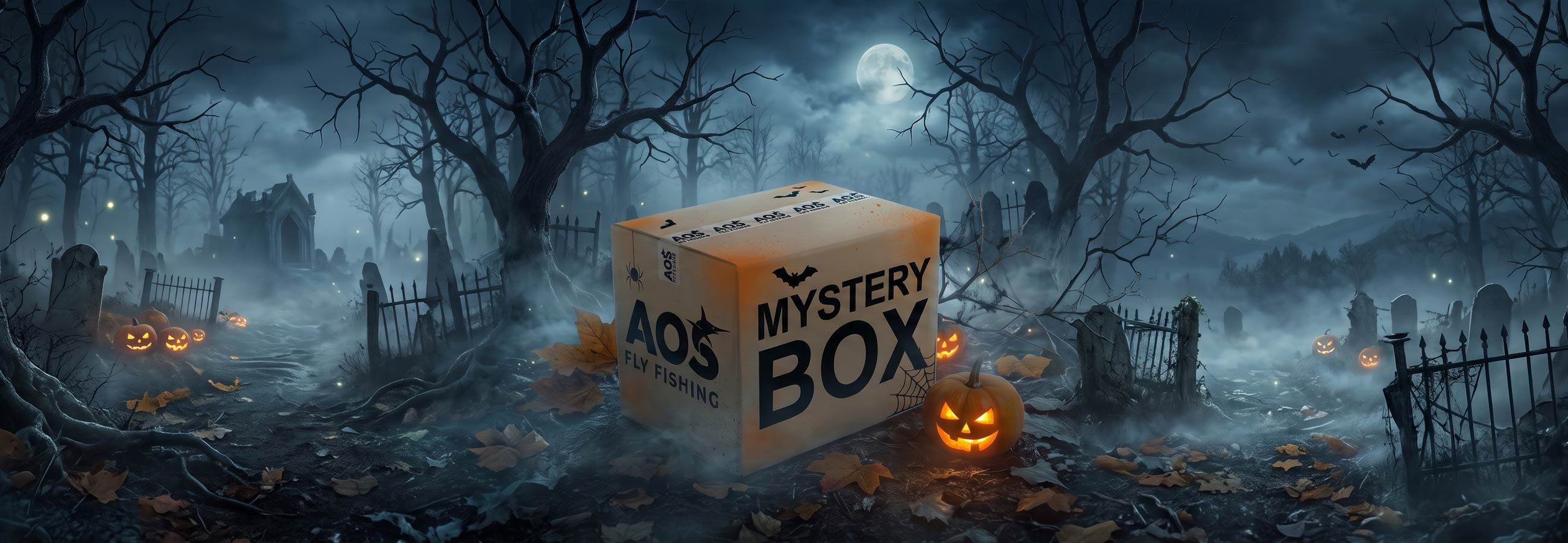 Helloween Mystery Boxen - Fliegenfischen, Fliegenbinden, Spinnfischen ab 39,99