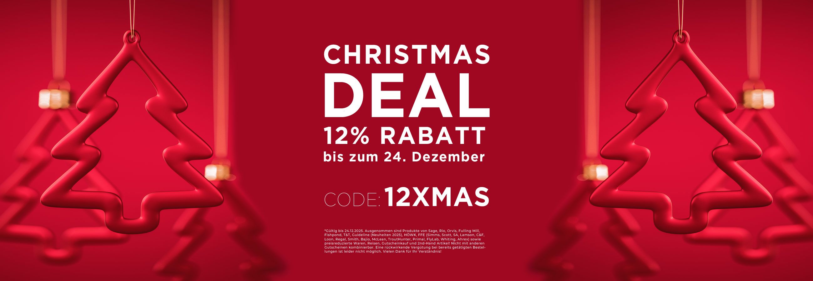 Fliegenfischen - Fliegenbinden - 12% sparen Christmas Deal*