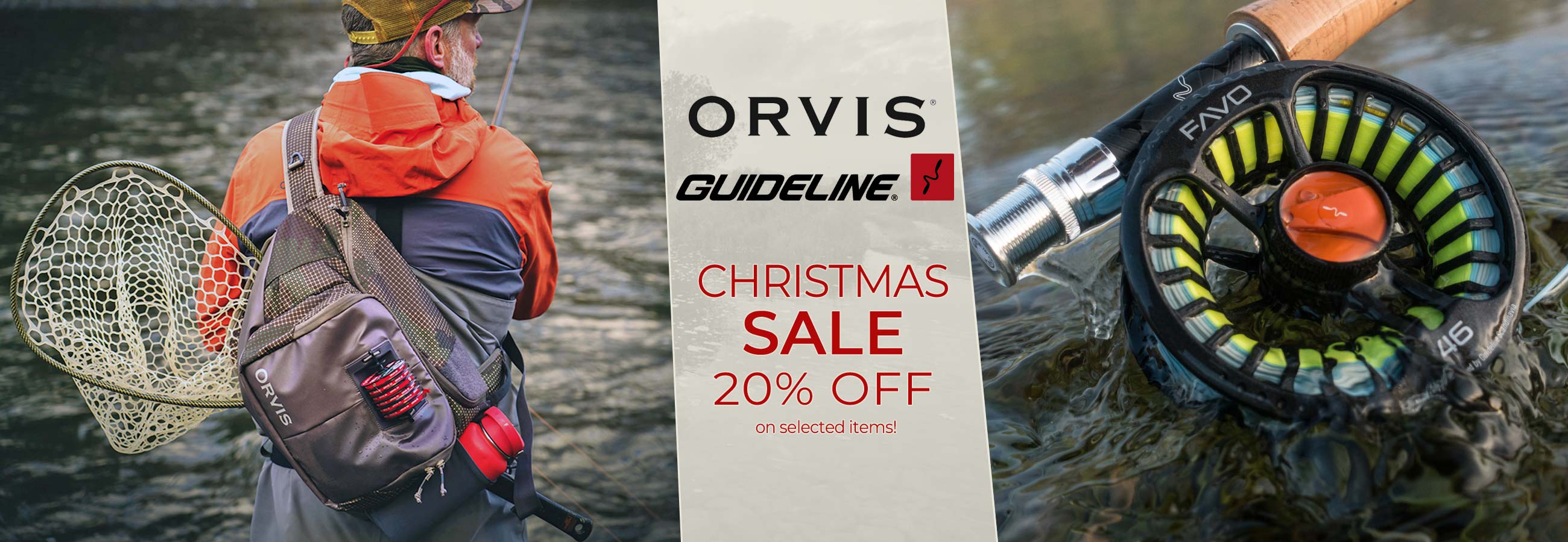 ORVIS & Guideline - 20% OFF on selected items. Fly Tying - Fly Fishing - FREE Delivery on orders over € 100