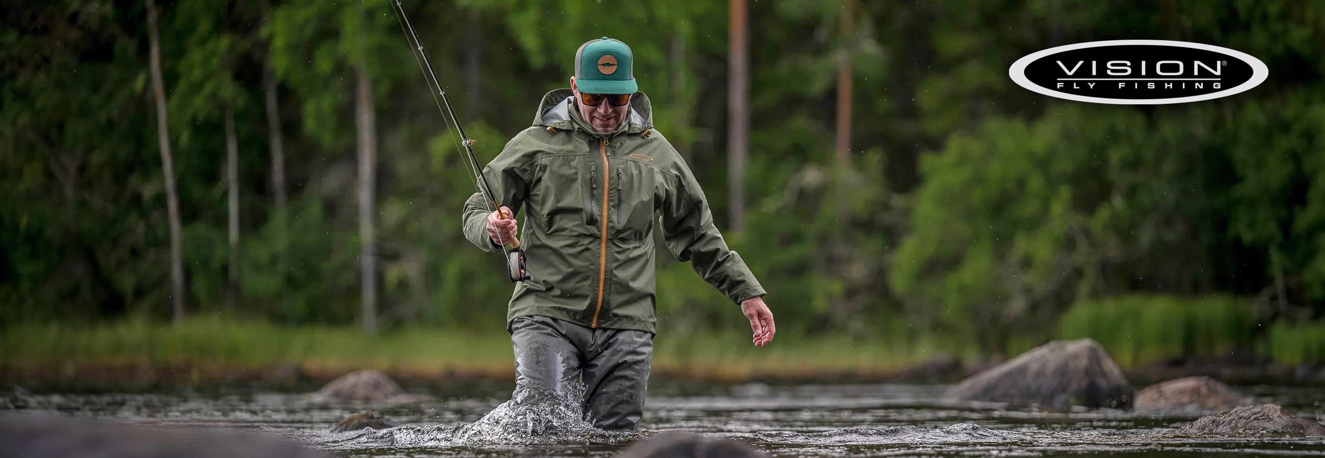 VISION Fly Fishing - NEU 2026: Wathosen, Watschuhe, Fliegenruten, Fliegenrollen, Fliegenfischen, Vision Koski, Vision Atom, Vision Lift, Vision Scout, Vision Hero