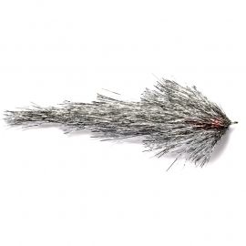 Pike & Taimen Streamer - Dougie's Sparkle Silver