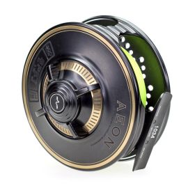 Guideline Aeon #79 Fly Reel, black/gold - 2nd Hand, used Fishing Tackle, Fly Fishing