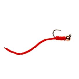 Fulling Mill Bassett's Chenille Worm Red, Fliegenfischen