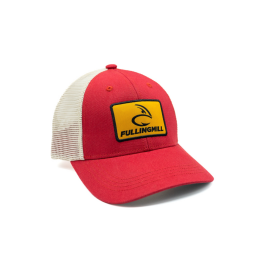 Fulling Mill Trucker Cap Red & Stone, Fliegenfischen, Fliegenbinden