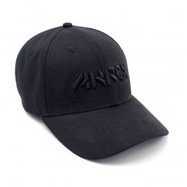 Ahrex Bold Script Cap - Black on Black 