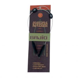 Bajio Keeper Zip Brillenband, clear silver