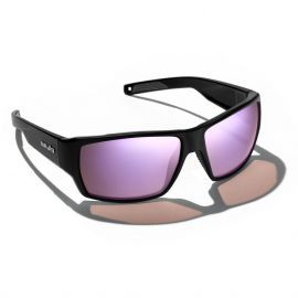 Bajio Vega Matte Black Polarisationsbrille PC, rose verspiegelt