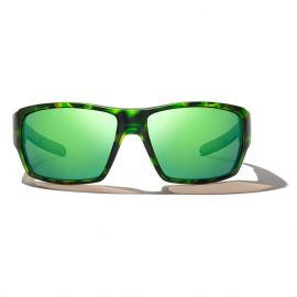 Bajio Vega Matte Shoal Tort Polarized Sunglasses PC, green mirror