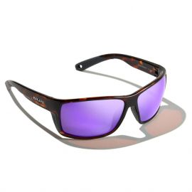 Bajio Bales Beach Dark Tort Gloss Polarisationsbrille PC, violett verspiegelt
