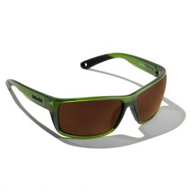 Bajio Bales Beach Green Cerveza Matte Polarisationsbrille mit Glaslinsen, kupfer