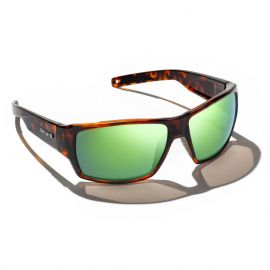 Bajio Vega Matte Dark Tort. Polarisationsbrille PC, grün verspiegelt