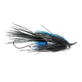 BC Steelhead Signature Intruder, schwarz & blau, Fliegenfischen auf Steelhead 