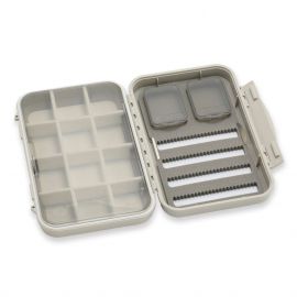 C&F Dry Dropper Fly Case, off-white