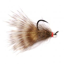Fulling Mill CDC Jig Streamer Minnow, widerhakenlos