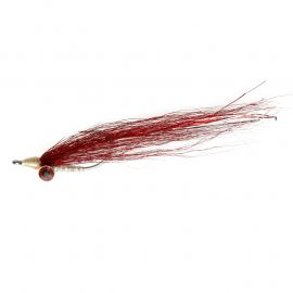 Clouser Minnow, red/white