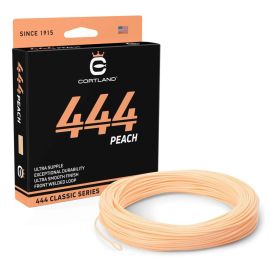 Cortland 444 Peach WF Floating Fliegenschnur, schwimmend