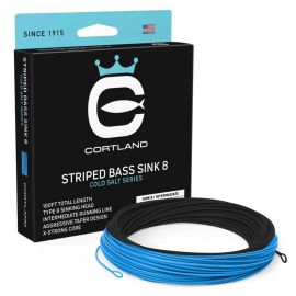 Cortland Cold Salt Striped Bass Sink 8 WF Fliegenschnur