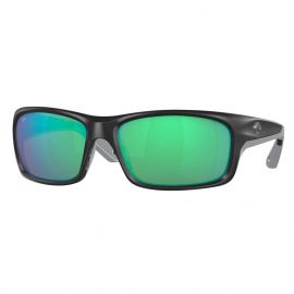 Costa Jose Pro Matte Black 580G - Polarized Sunglasses, Green Mirror