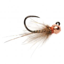 Crostons Thread Quill Copper Bead Tungsten Jig, widerhakenlos, Fliegenfischen