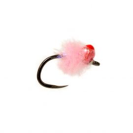 Fulling Mill Crostons Tungsten Mini Egg Baby Pink, barbless