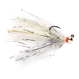Fulling Mill Daniels UV Polar Jig White, barbless