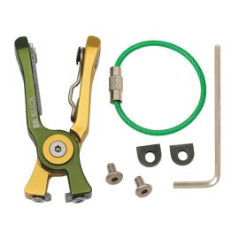 Dr. Slick Cyclone Nipper NATC / NATCO, Gold- und Grün-Aluminiumrahmen