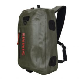 Simms Dry Creek Z Sling Pack, oliv, Fliegenfischen, wasserdichte Tasche
