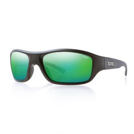 Tonic Evo Polarized Glasses, matte black / green mirror