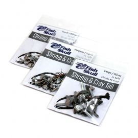 Fish-Skull Shrimp & Cray Tails stainless-steel weight
