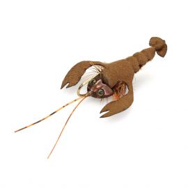 Fish-Skull Skull Daddy Crayfish, Braun, Fliegenfischen