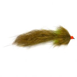 Fulling Mill Fluff Cat Olive Tungsten, widerhakenlos