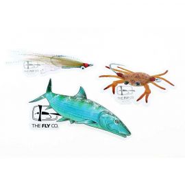 FlyCo Sticker Pack - Bonefish