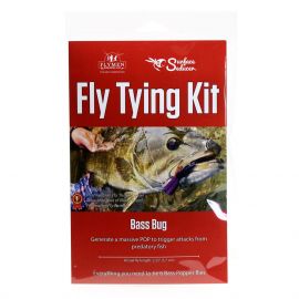 Flymen Bass Bug Popper Fly Tying Kit