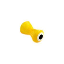 Fulling Mill Tungsten Streamer Eyes, hot yellow
