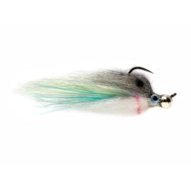 Fulling Mill Jiggy Fat Minnow Grey & White