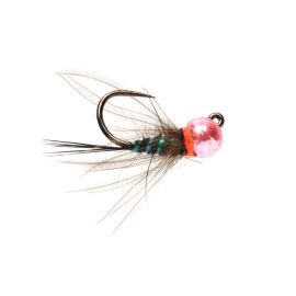 Fulling Mill Rozas Strong Pink Jig Nymph, barbless 