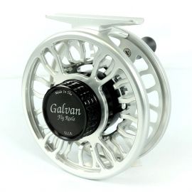 Galvan The Grip Fly Reel Fliegenrolle, Clear-Black