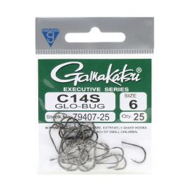 Gamakatsu C14S Glo Bug Hook Haken
