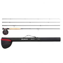 Greys Fin Euro Nymph Fly Combo - Rute/Rolle/Fliegenschnur Set