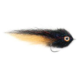 GT Brush Fly, bleeding black & orange