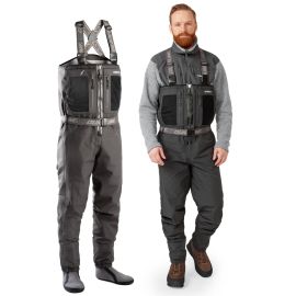 Guideline Laxa 2.0 ZIP Wathose TIZIP, Fliegenfischen, Angeln, wasserdichte Hose