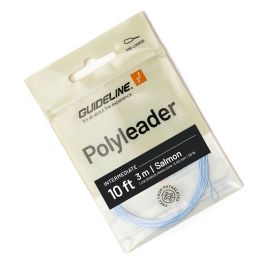 Guideline Polyleader Salmon 10ft Intermediate Vorfach verpackt mit blauem Etikett