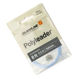 Guideline Polyleader Salmon 8ft Intermediate Vorfach in Klarsichtverpackung mit blauem Etikett
