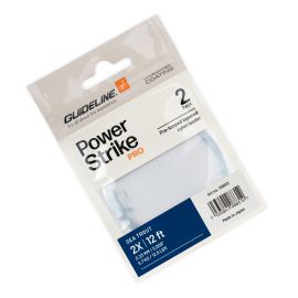Guideline Power Strike PRO Sea Trout 12 ft. Vorfach 0,23 mm 2er-Packung im Zip-Beutel