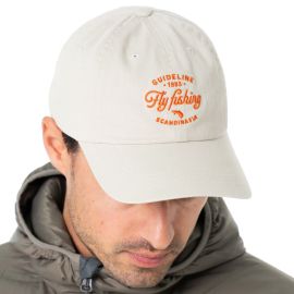 Guideline Fly Fishing Dad Cap, bone