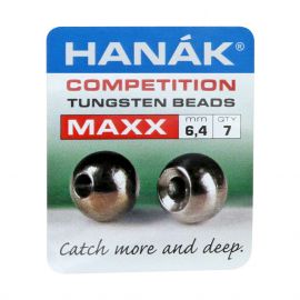 Hanak Maxx Tungsten Beads, black nickel
