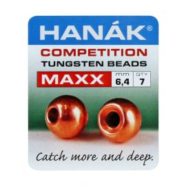 Hanak Maxx Tungsten Beads, copper