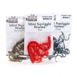 Hareline Mini Squiggle Worms