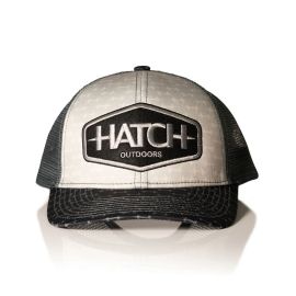 Hatch Marquee Trucker Hat Cap, grey mix